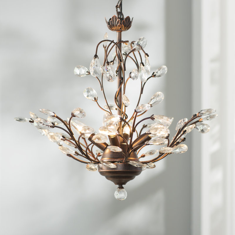 Alijah 4 - Light Dimmable Tiered Chandelier