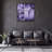 Elegant Decorative Tempered Glass Painting, 40 x 40 Inches | 100% Tempered Glass, Thickness: 0.16 Inches | UV Printing for Vibrant Colors & Durability | Perfect for Home Decor & Art Enthusiasts