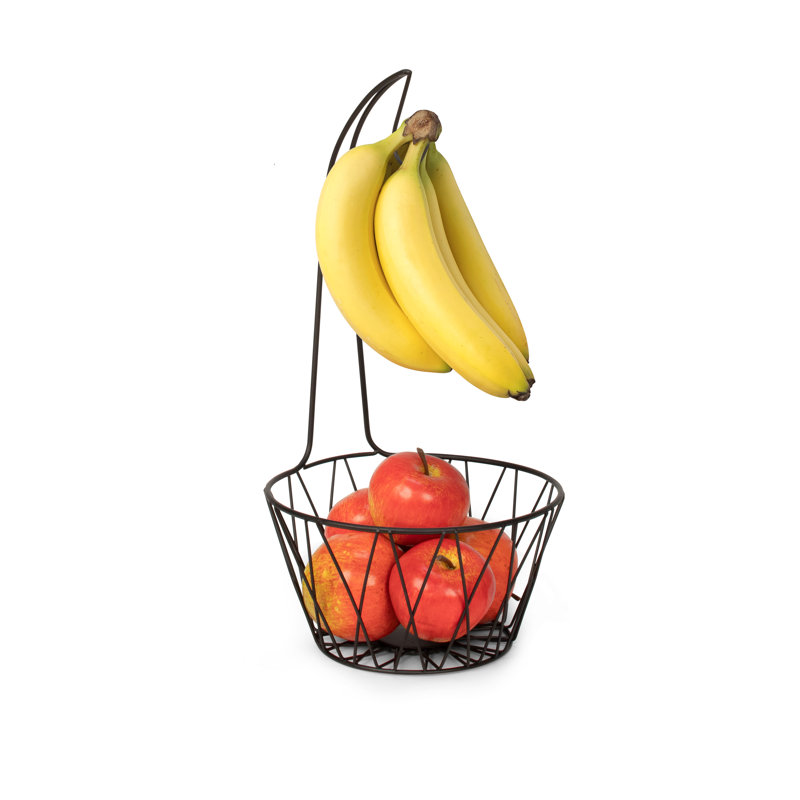 Rebrilliant Hogle Nickel Plated Fruit Bowl
