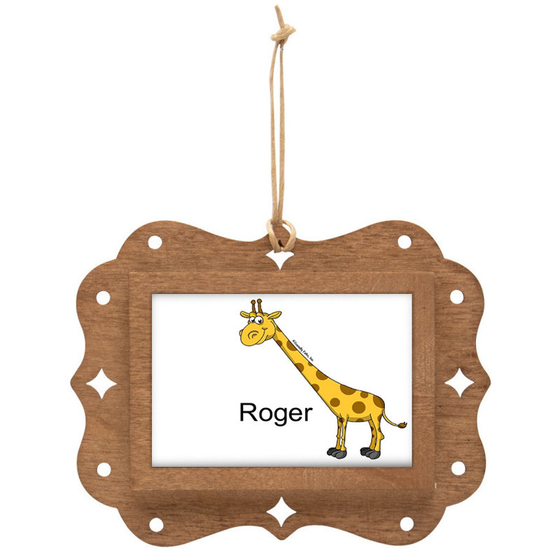Personalized Giraffe - Key Chain