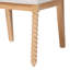 Balin & pari Clarington - Chaise d'appoint en bois avec assise rembourrée et dossier à broche, brun naturel Clarington-1111567625