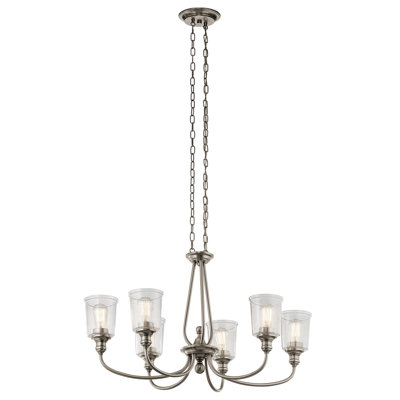 Waverly 6 - Light Classic / Traditional Chandelier