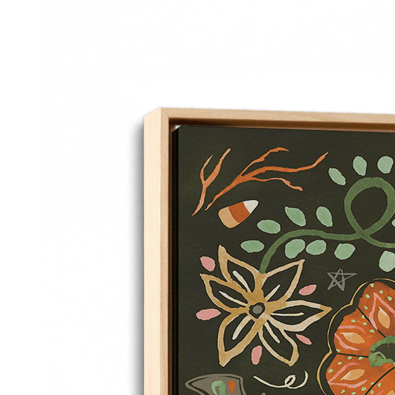 «Witching Hour Wonders II» par Dina June, reproduction d'art, 32 W x 24 H, Tanné, Framed Canvas