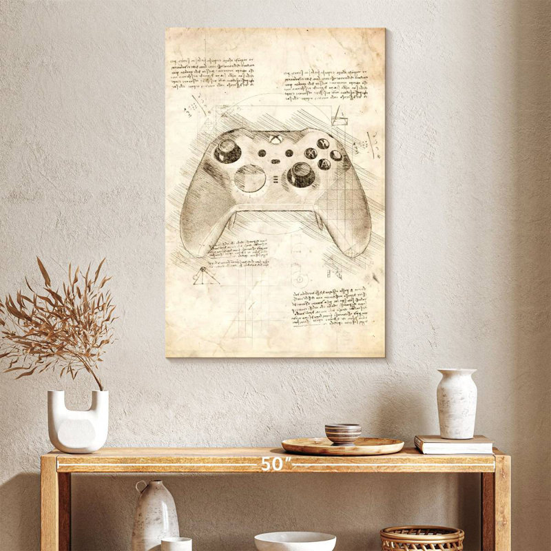 Xbox Elite Controller, 39" H x 26" W