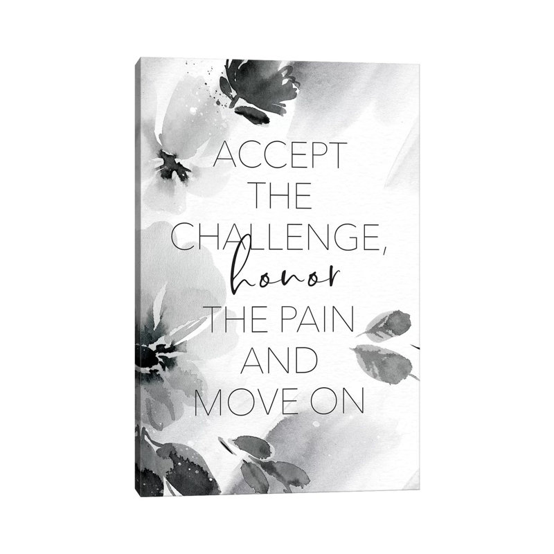 Accept The Challenge by Stephanie Ryan - Painting on Canvas, Wrapped Canvas, 101.6cm H x 66.04cm W x 3.81cm D