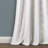 Chenille Chevron Cotton Semi Sheer Curtain Pair-1941397518-1941397514