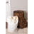 Laundry Hamper Handwoven Round Basket with Handles