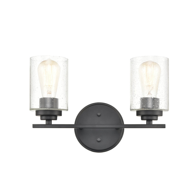 Crain 2 - Light Dimmable Vanity Light, Black