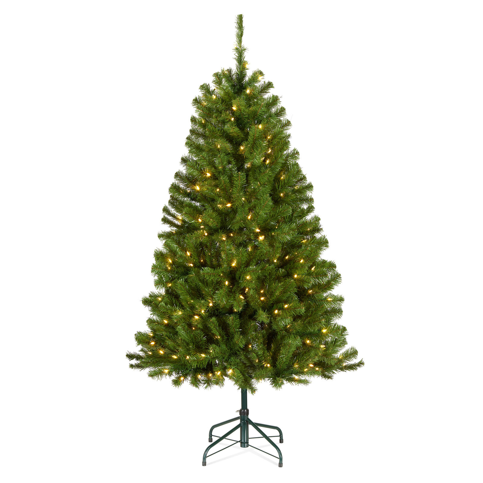 Leilonie Pre-Lit Spruce Christmas Tree, 5 FT