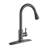 Pull Down Single Handle Kitchen Faucet with Accessories-59881648