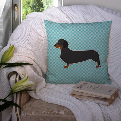Dachshund Square Indoor/Outdoor Throw Pillow