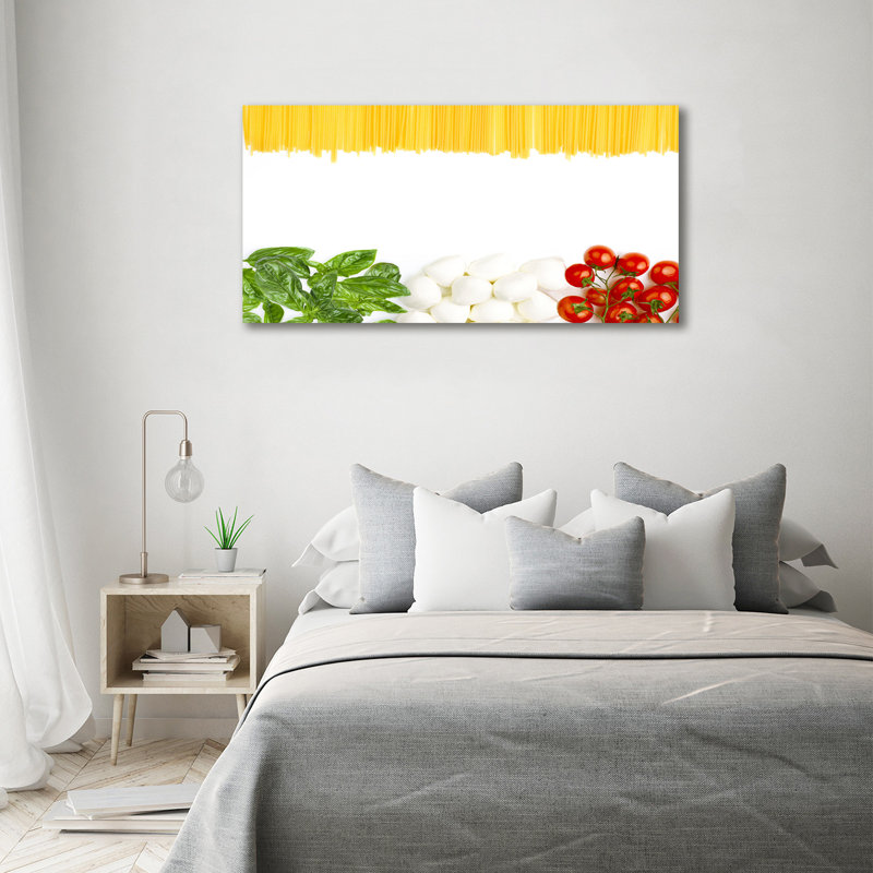 Italian Flag - No Frame Print on Canvas
