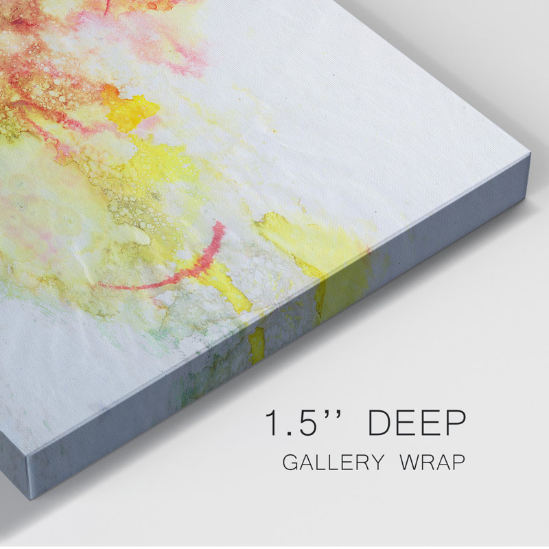 Flower Song I - Wrapped Canvas Print, 18" H x 12" W x 1" D