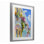 «Hanging Flowers», reproduction encadrée sous verre, par Franklyn Gregory