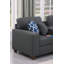 Canapé modulaire rembourré 9 pièces avec canapé Modern Eric-976617048