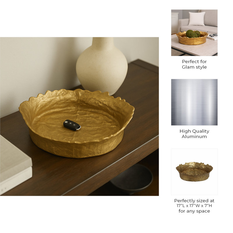 Strasbourg Handmade Metal Decorative Bowl