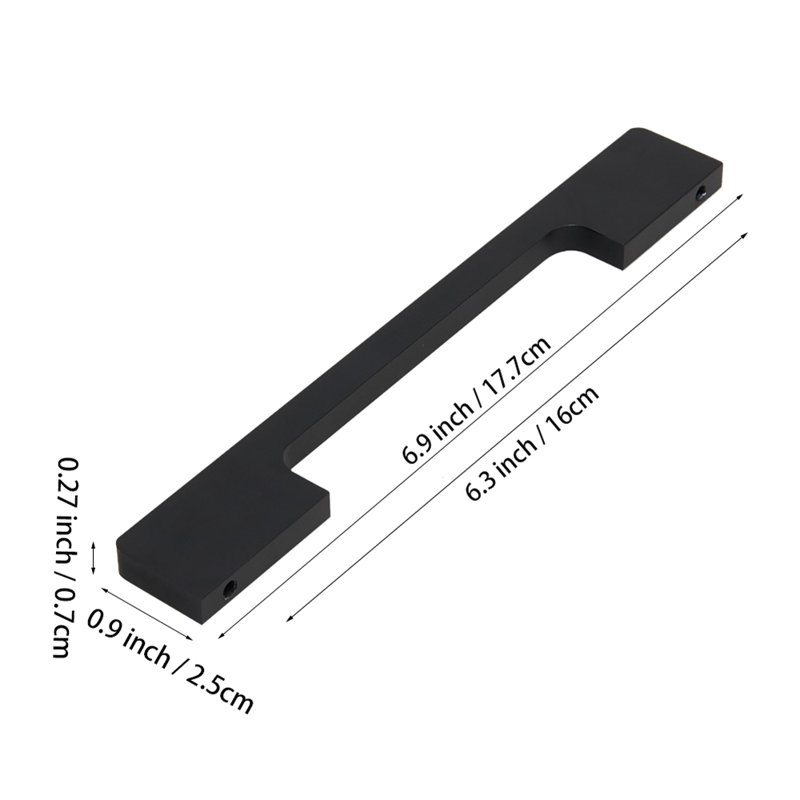 2 Piece Bar Pull Handle Set, 16cm Centre to Centre