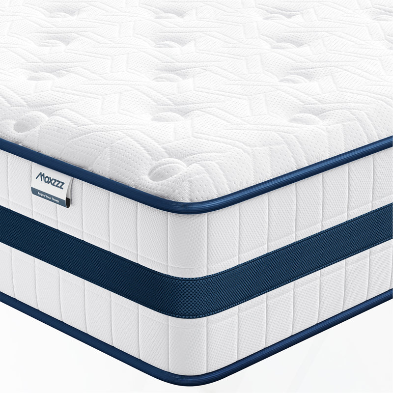 Mattress, Mattresses In A Box Pressure Relief  Supportive, Cooling Memory Foam  Individually Pocket Coils For Motion Isolation, Luxury Mattress
