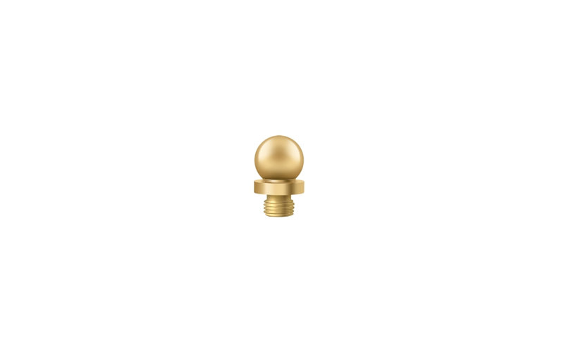 Deltana CBT1 Ball Tip; Lifetime Brass Finish, Brass
