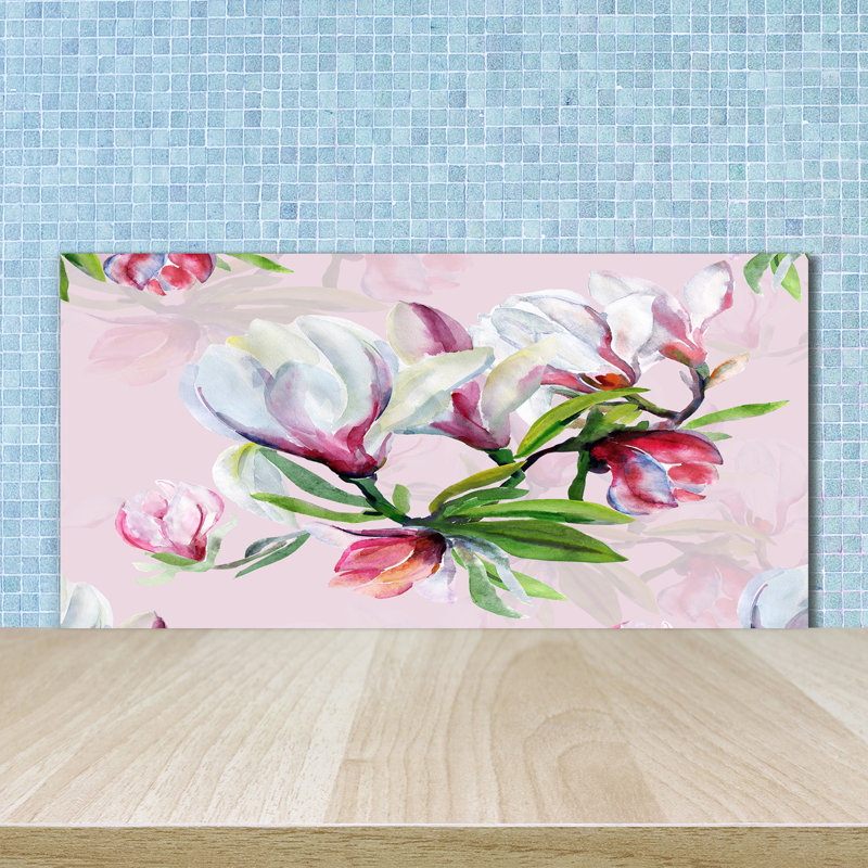 50cm W x 100cm L Glass Peel and Stick Panel