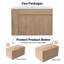 Ensemble de meuble-lavabo mural simple 30 po avec plateau en céramique Edmae-1117698612