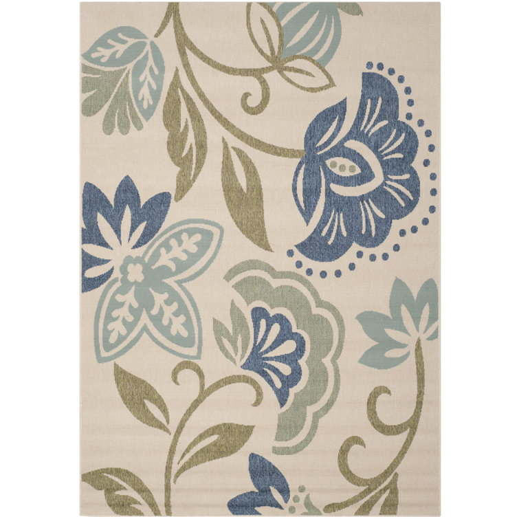 Martha Stewart Performance Floral Rug