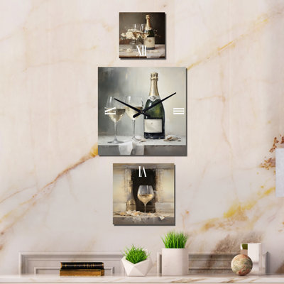 Joniel Metal Wall Clock