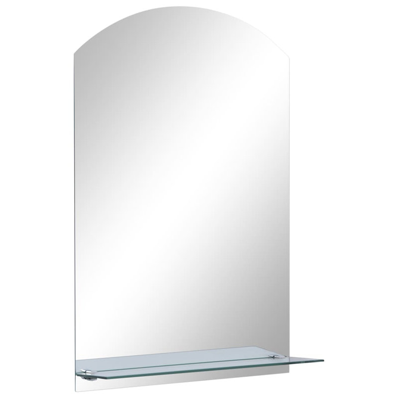 Anacoglu Wall Mirror with Shelves, 60cm H x 40cm W
