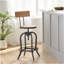 Tabouret de bar avec bois de sapin
