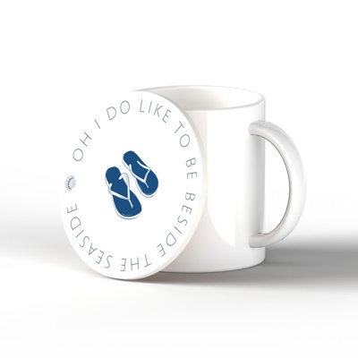 Ceramic Round 1 Piece Coaster