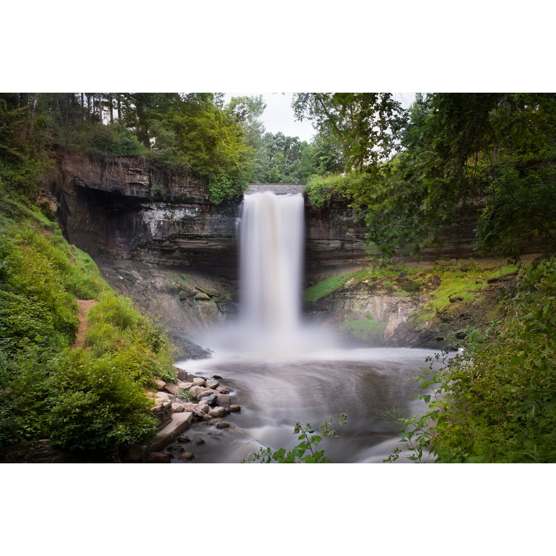 Minnehaha Falls von Andy - Leinwandbild