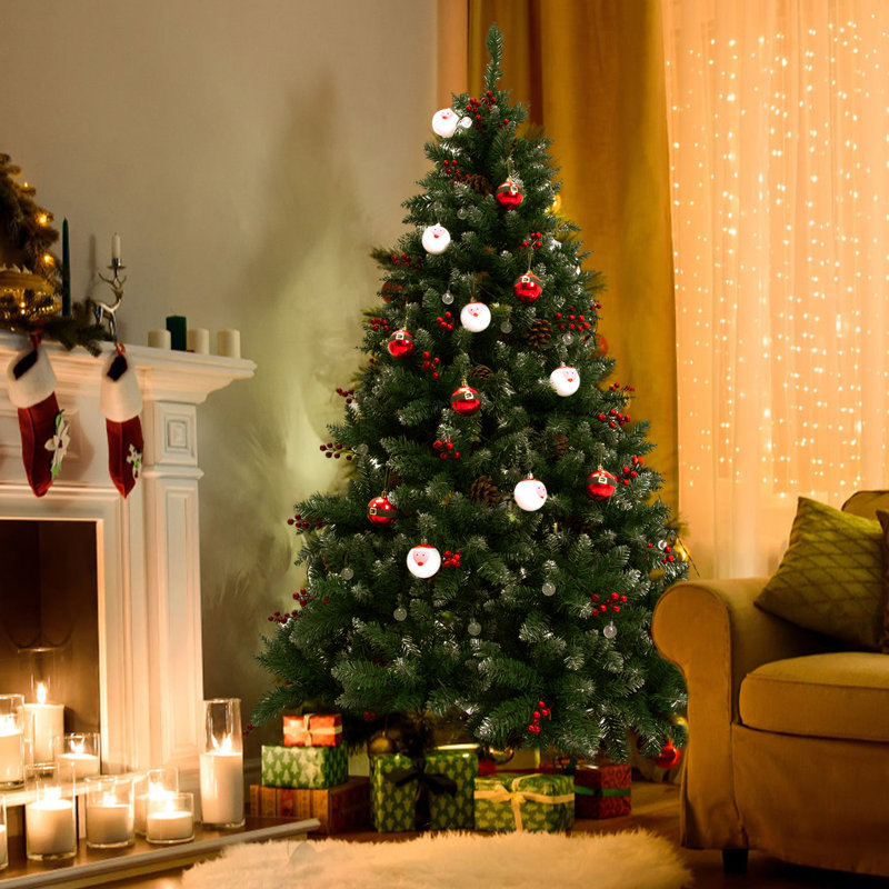 Ensemble d'ornement boule de Noël 12 pièces