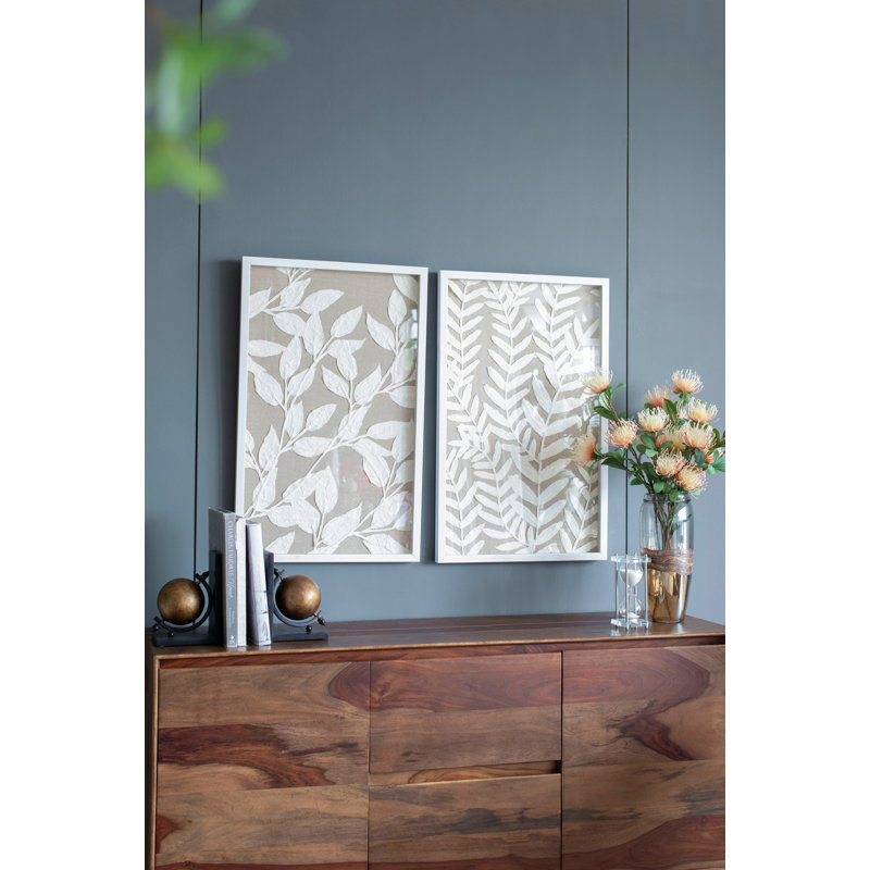 Décoration murale S / 2 Shadow Box, 19,5 x 1 x 31,5 po