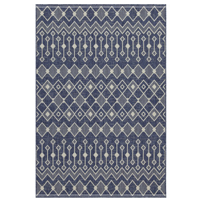 Blue Indoor/Outdoor Area Rug