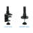 Mount-It Full Motion Adjustable Single Computer Monitor Desk Clamp Mount Up to 32" | Black