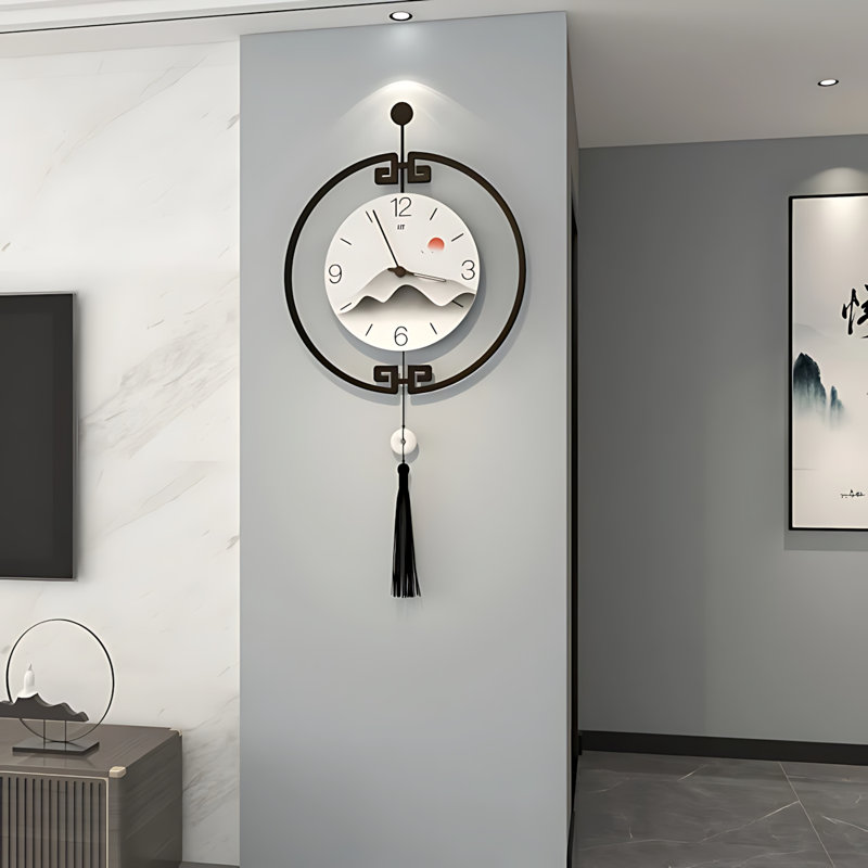 Horloge murale moderne et silencieuse, convenant à la décoration de la maison, de la chambre à coucher, de la cuisine et du bureau, grande horloge murale à piles de 30 po x 18 po, fête de la Saint-Patrick, Pâques, cadeaux de la fête des Mères, dé