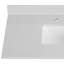 43'' Bathroom Vanity Top with Sink and Faucet Holes-100150918