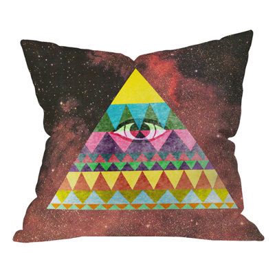 Coussin décoratif extérieur en pyramide nick nelson
