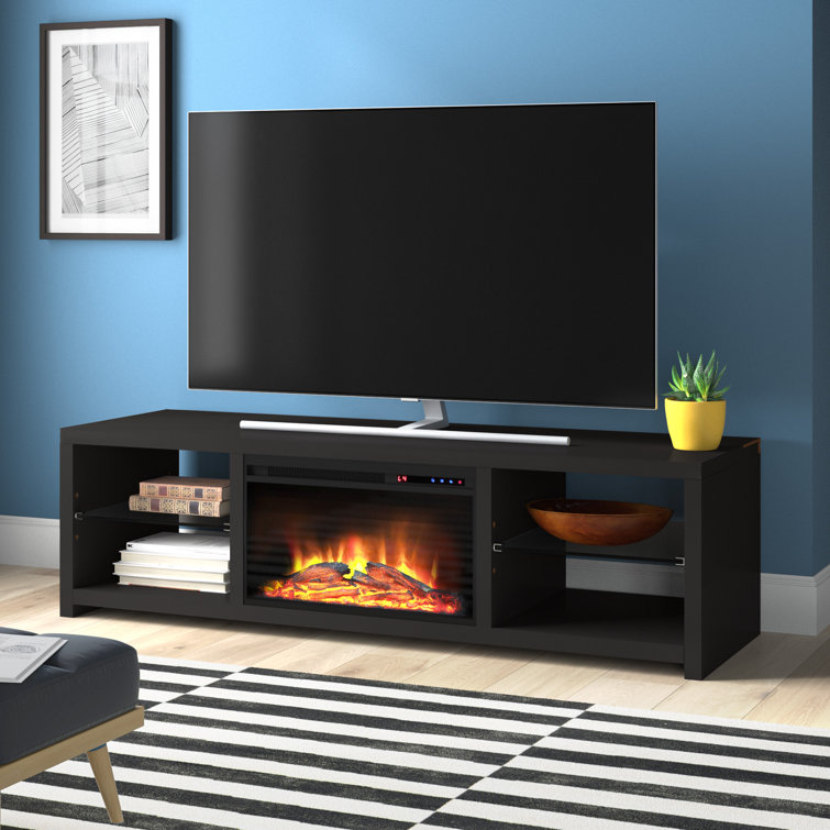 Howle TV Stand for TVs up to 70" with Fireplace Included