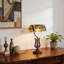 Lampe de table libellule en libellule avec guirlande et ampoule chaude