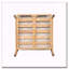 Fauteuil club de patio en bois d'acacia