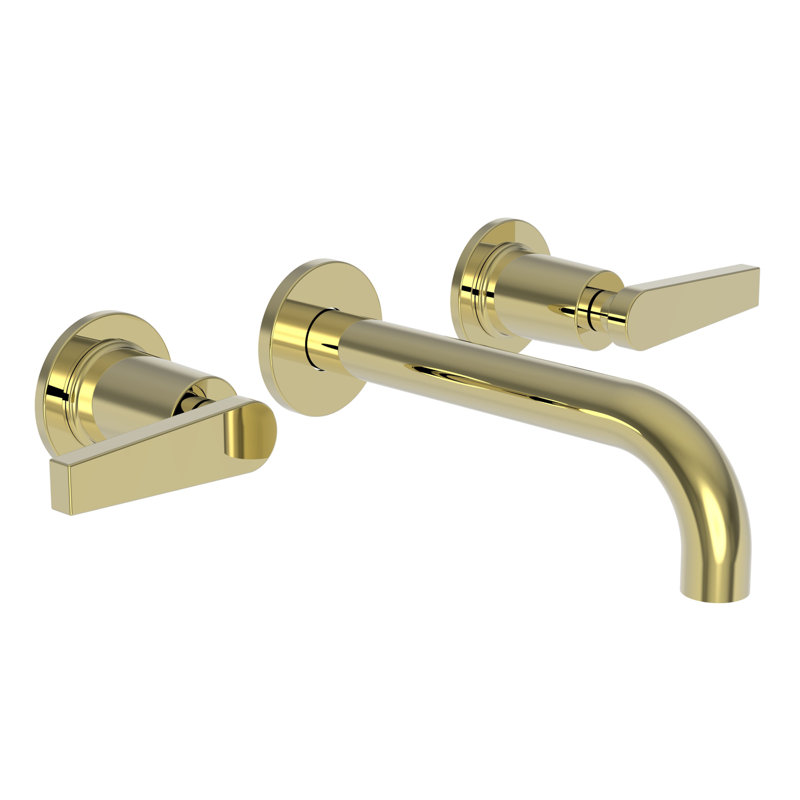 Dorrance Wall Mount Bathroom Faucet, Forever Brass