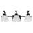 3 - Light Dimmable Bath Wall Sconce-1316042156