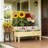 Patio Elevated Planter Box,Trellis Planter Box,Outdoor Raised Garden Bed