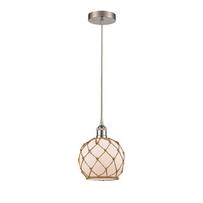 Luminaire suspendu simple à 1 lumière Haytham