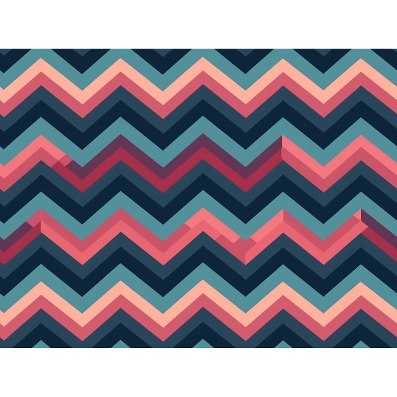 Chevron Shower Curtain Modern Bathroom Decor Blue, L 70 po x H 93 po