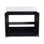 Meuble-lavabo simple 36 po avec plateau en plastique Cartert