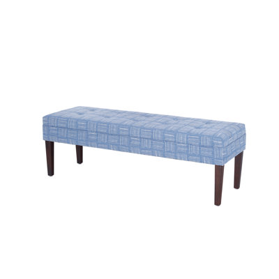 Checo Cotton Upholstered Bench