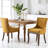 Bronze Nail Head Upholstered Side Dining Chair-1224793320