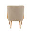 Modern Soft Touch Fabric Accent Chair-936144407